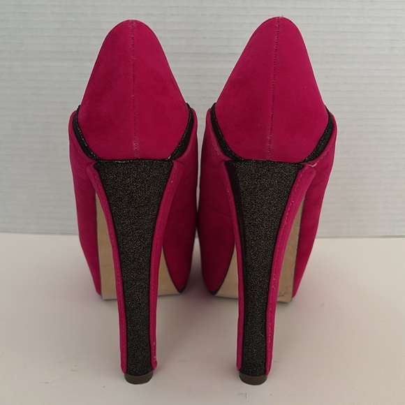 Michael Antonio Leona Hot Pink Pumps/Heels Size 8.5 - Picture 7 of 12